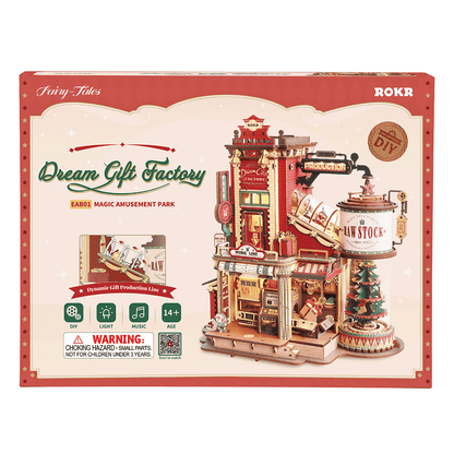Dream Gift Factory 3D Wooden Puzzle.