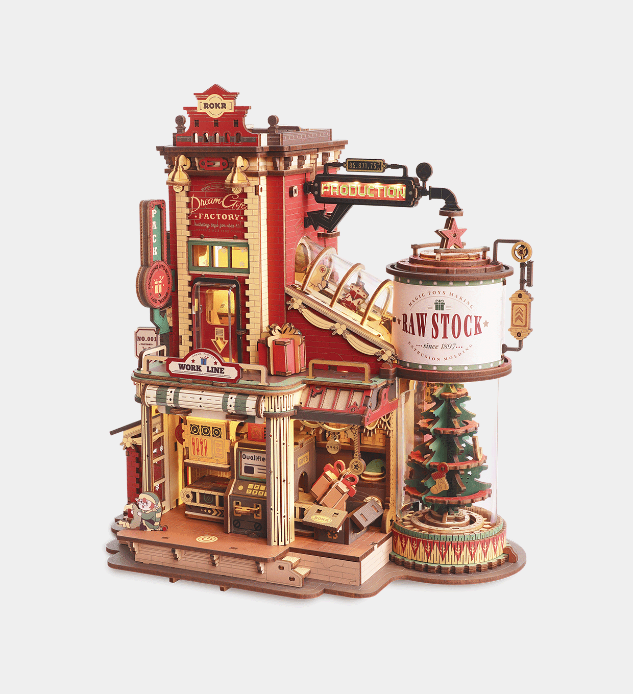 Dream Gift Factory 3D Wooden Puzzle.