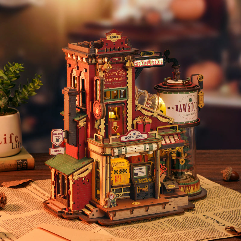 Dream Gift Factory 3D Wooden Puzzle.