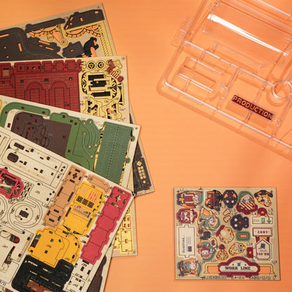 Dream Gift Factory 3D Wooden Puzzle.