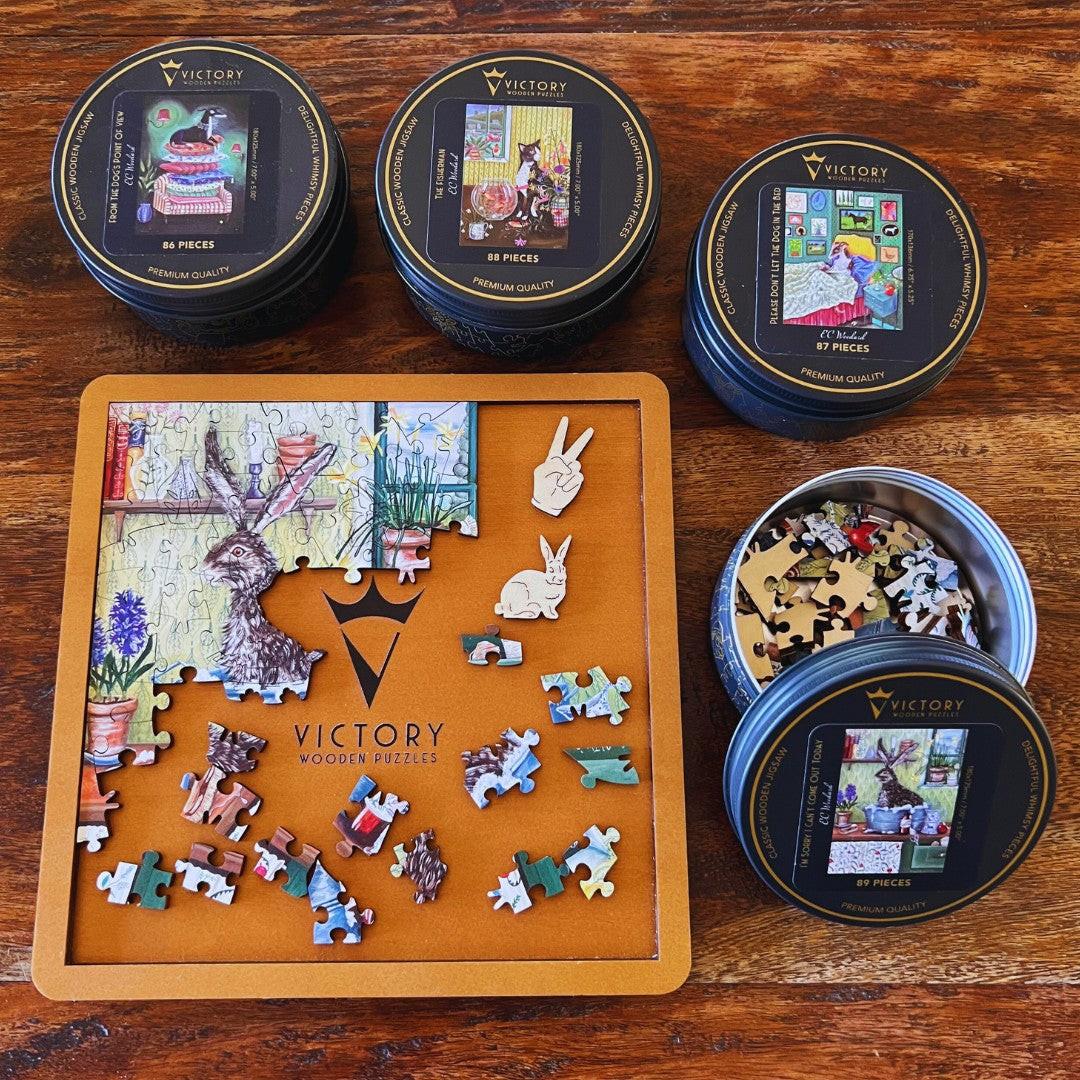 Travel Mini Puzzle Tray.