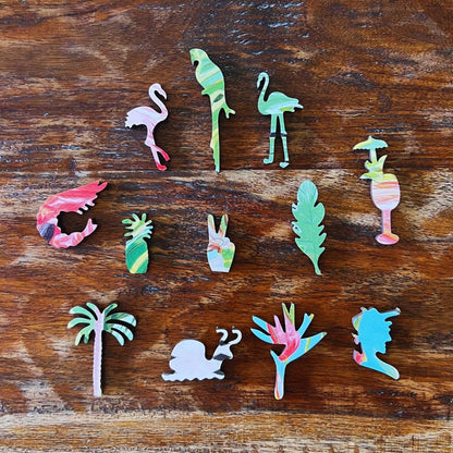 Lost Flamingo – Artisan™ Wooden Puzzle by Fiona Smith & Mark Cappitella (477 Pieces).