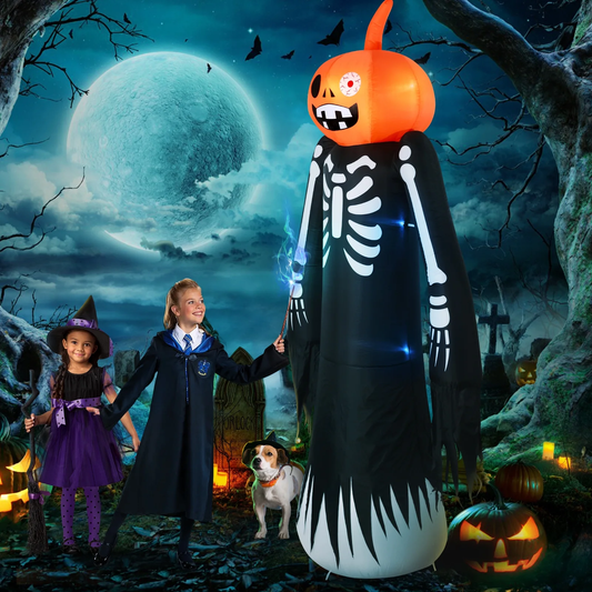 Giant 9FT Halloween Inflatable Decorations for Spooktacular Outdoor Yard Fun!