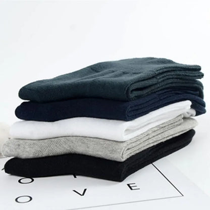 4 Pairs ​​​​​​​🧦 Soft, Non-Binding Comfort – Diabetic Bamboo Cotton Socks!