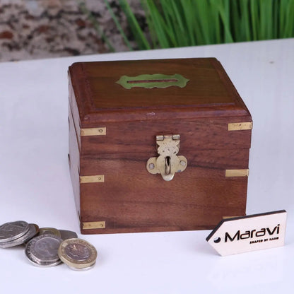Sasa Wooden Money Box