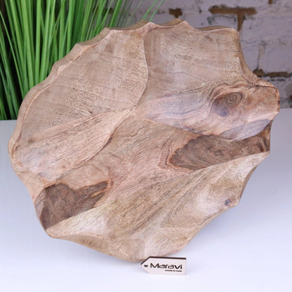 Kavira Divided Serving Dish Mango Wood