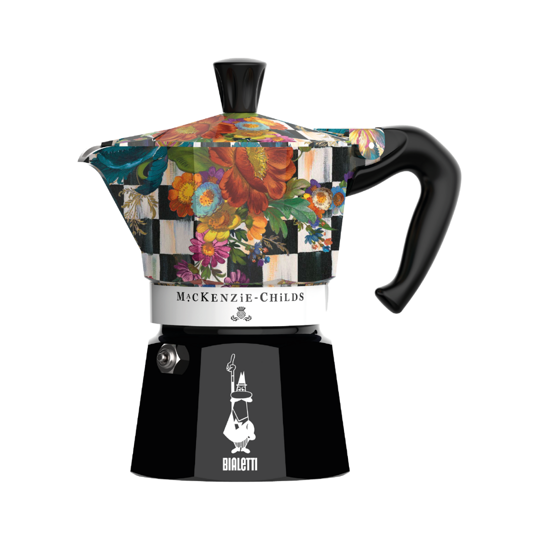 Elegant Bialetti Moka Express coffee maker, a luxurious addition to your exquisite kitchen collection