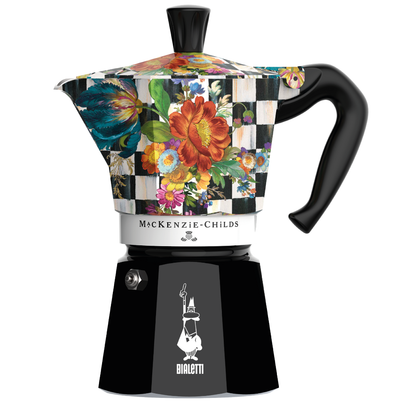 Elegant Bialetti Moka Express coffee maker, a luxurious addition to your exquisite kitchen collection