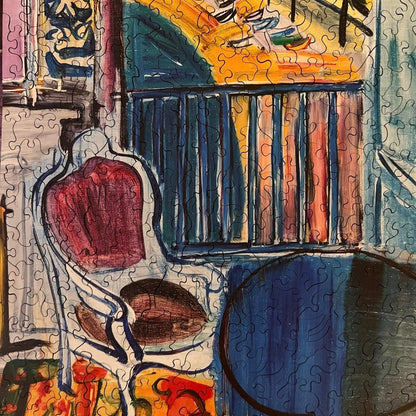 Nice, Le Guéridon – Artisan™ Wooden Jigsaw Puzzle.