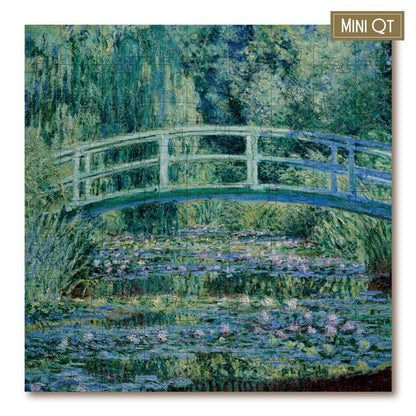 Water Lilies & Japanese Bridge – Travel Mini Wooden Jigsaw Puzzle.