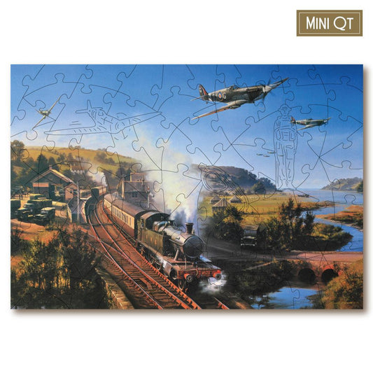 Summer of 44 – Travel Mini Wooden Jigsaw Puzzle, 76 Pieces.