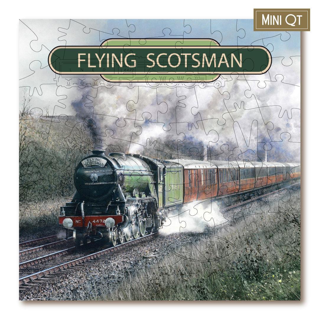 Flying Scotsman – Travel Mini Wooden Jigsaw Puzzle.