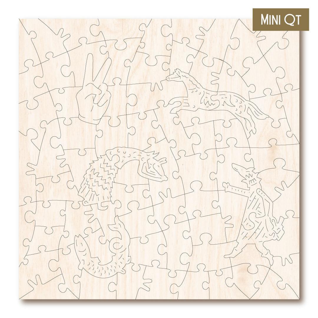 The Traveller’s Return – Travel Mini Wooden Jigsaw Puzzle.