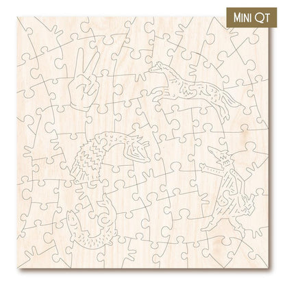 The Traveller’s Return – Travel Mini Wooden Jigsaw Puzzle.