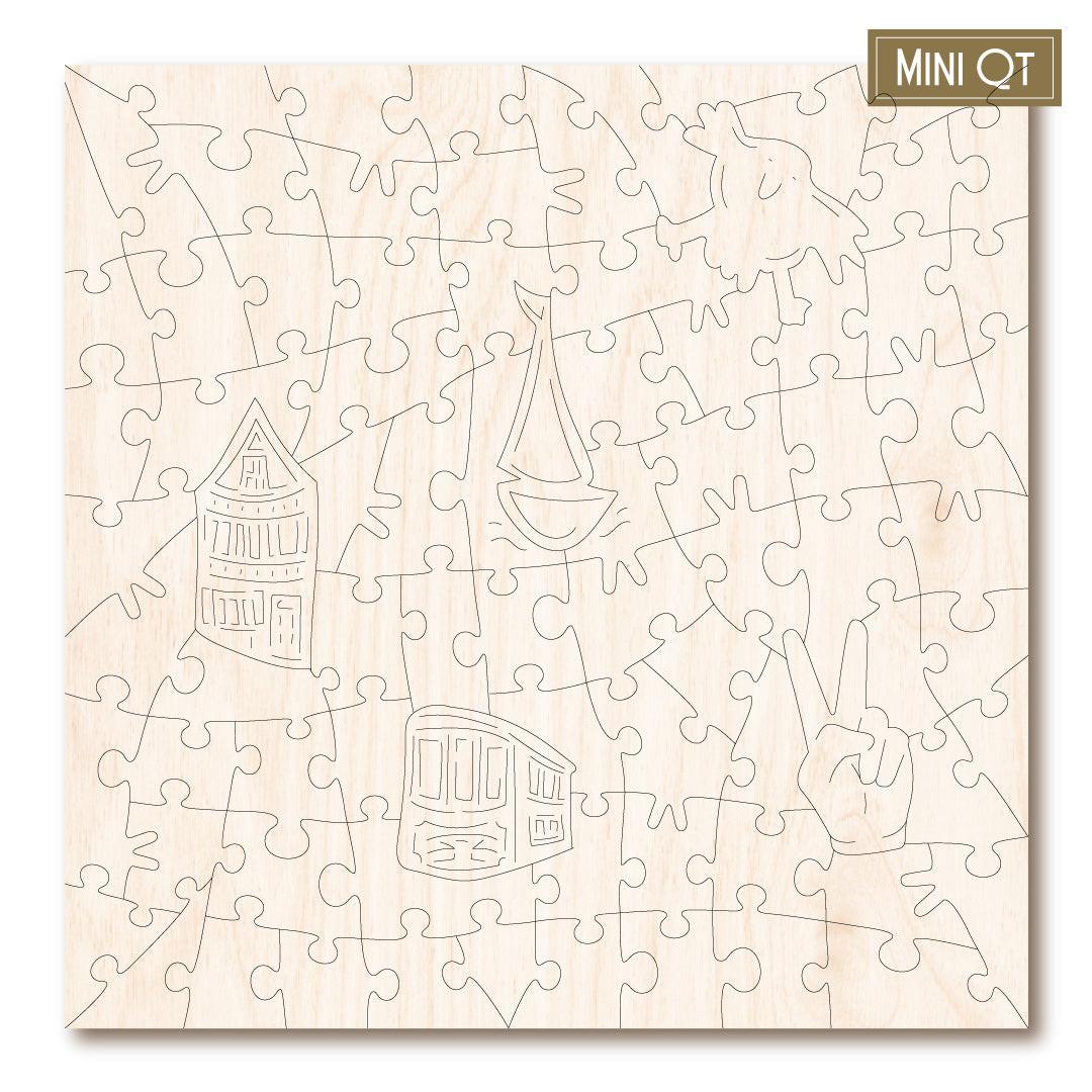 San Francisco Travel Mini Puzzle.