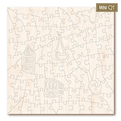 San Francisco Travel Mini Puzzle.