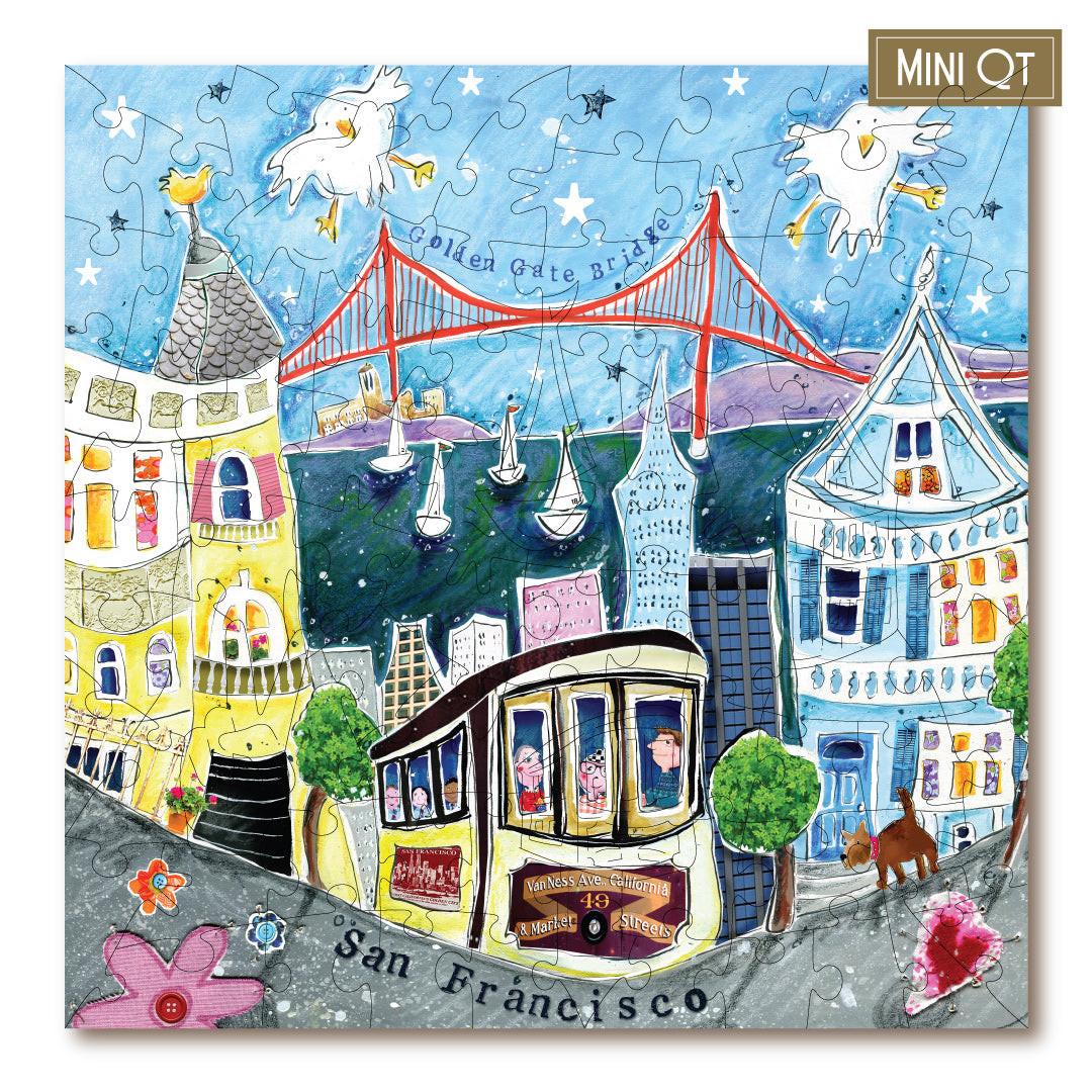 San Francisco Travel Mini Puzzle.