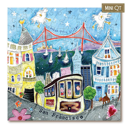 San Francisco Travel Mini Puzzle.