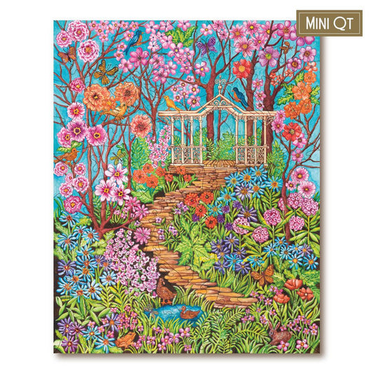 Spring Pavilion – Travel Mini Wooden Jigsaw Puzzle.