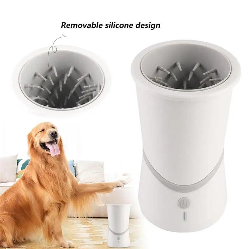 Dog Paw Care Bundle – Automatic Cleaner & No‑Rinse Foam Kit.