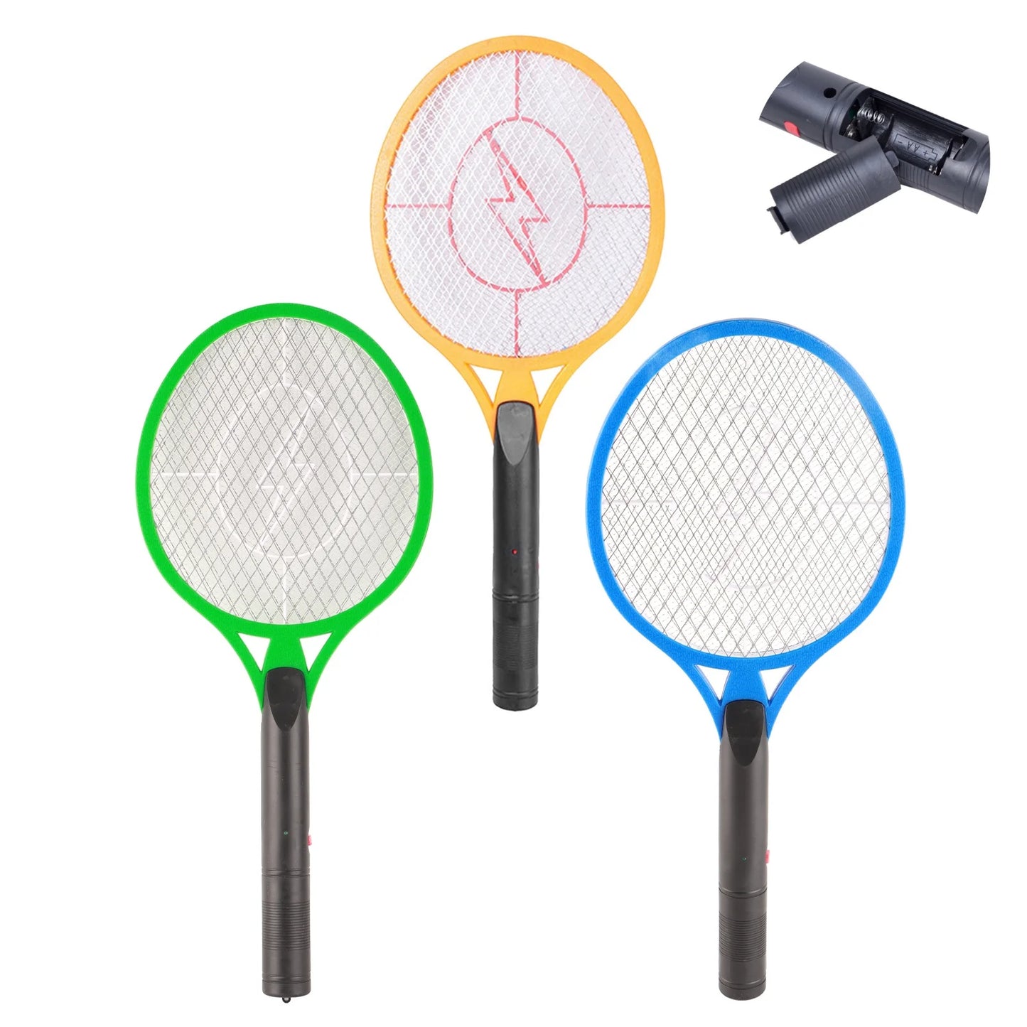Ultimate Handheld Electric Mosquito Swatter - Portable Pest Control for Bedrooms & Beyond!