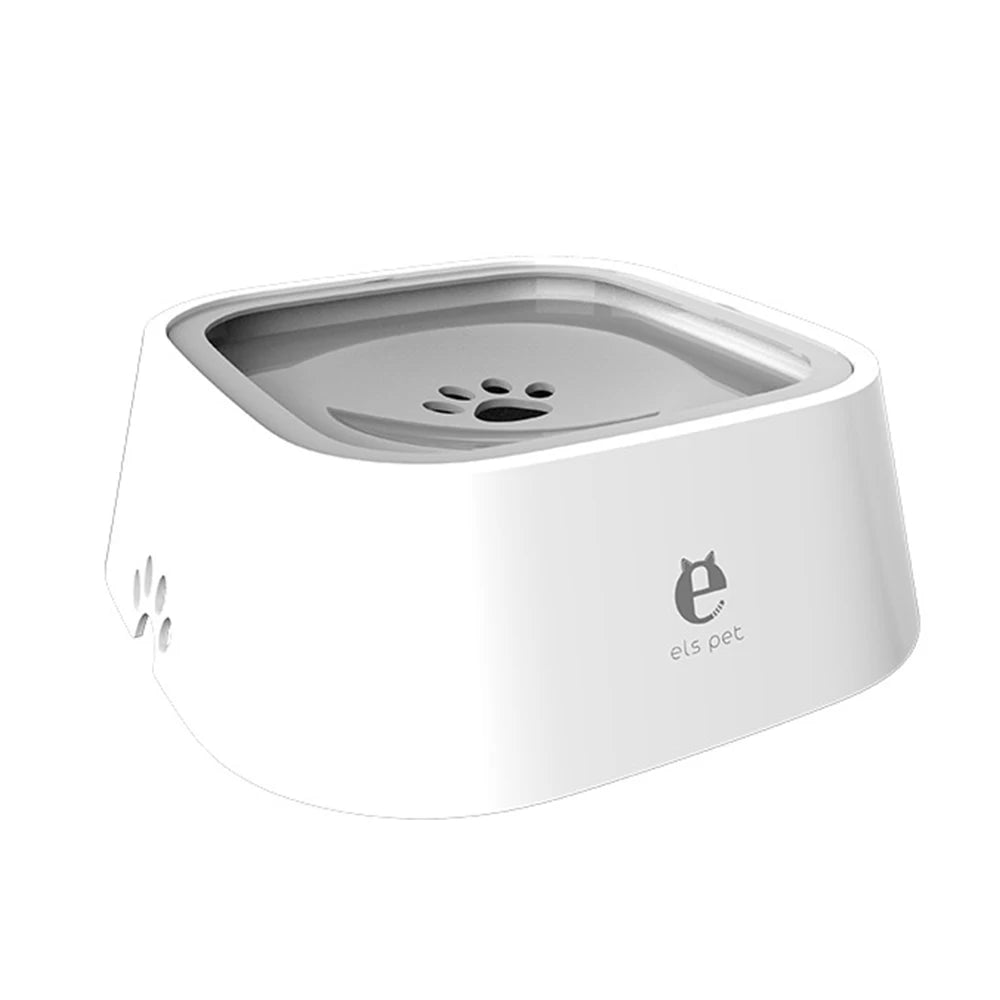 1.5L Spill-Proof Floating Pet Water Bowl – No Mess, Clean Drinking for Cats & Dogs.
