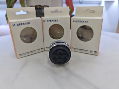 Hummingbird Bone Conduction Speaker with FM Radio Bluetooth-Compatible TWS Wireless Stereo Dual Sound Audio Box Mini Speaker.