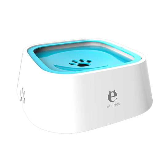 1.5L Spill-Proof Floating Pet Water Bowl – No Mess, Clean Drinking for Cats & Dogs.