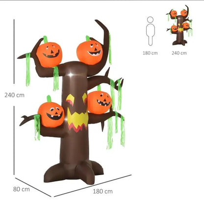  Outdoor Halloween Toys Decoration LED Lighted Inflatable Pumpkin Ghost Skeleton Skull Spider Halloween Party Proops