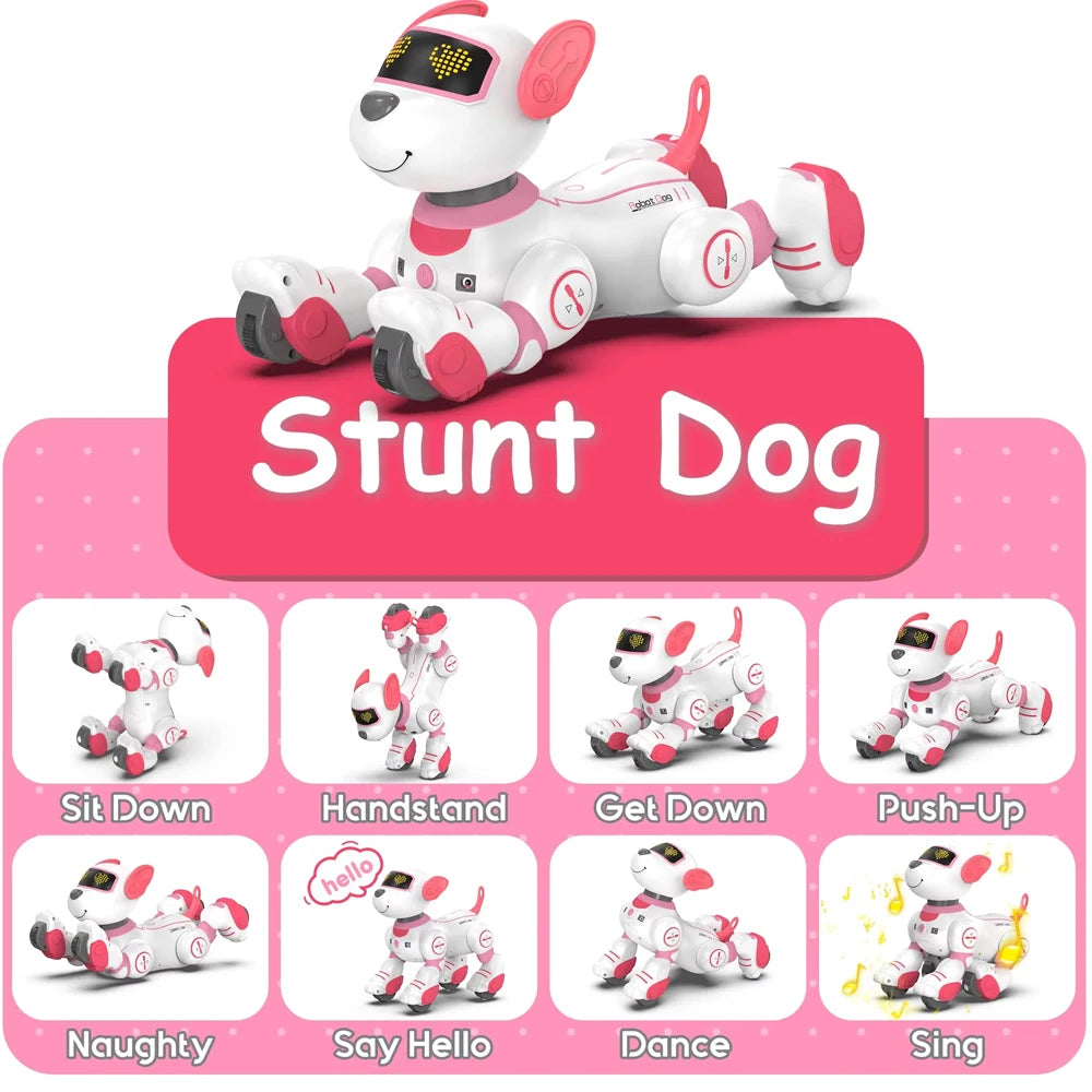 Meet Your Child’s First Smart Pup – The Robot Dog That Sings, Dances & Learns Tricks.