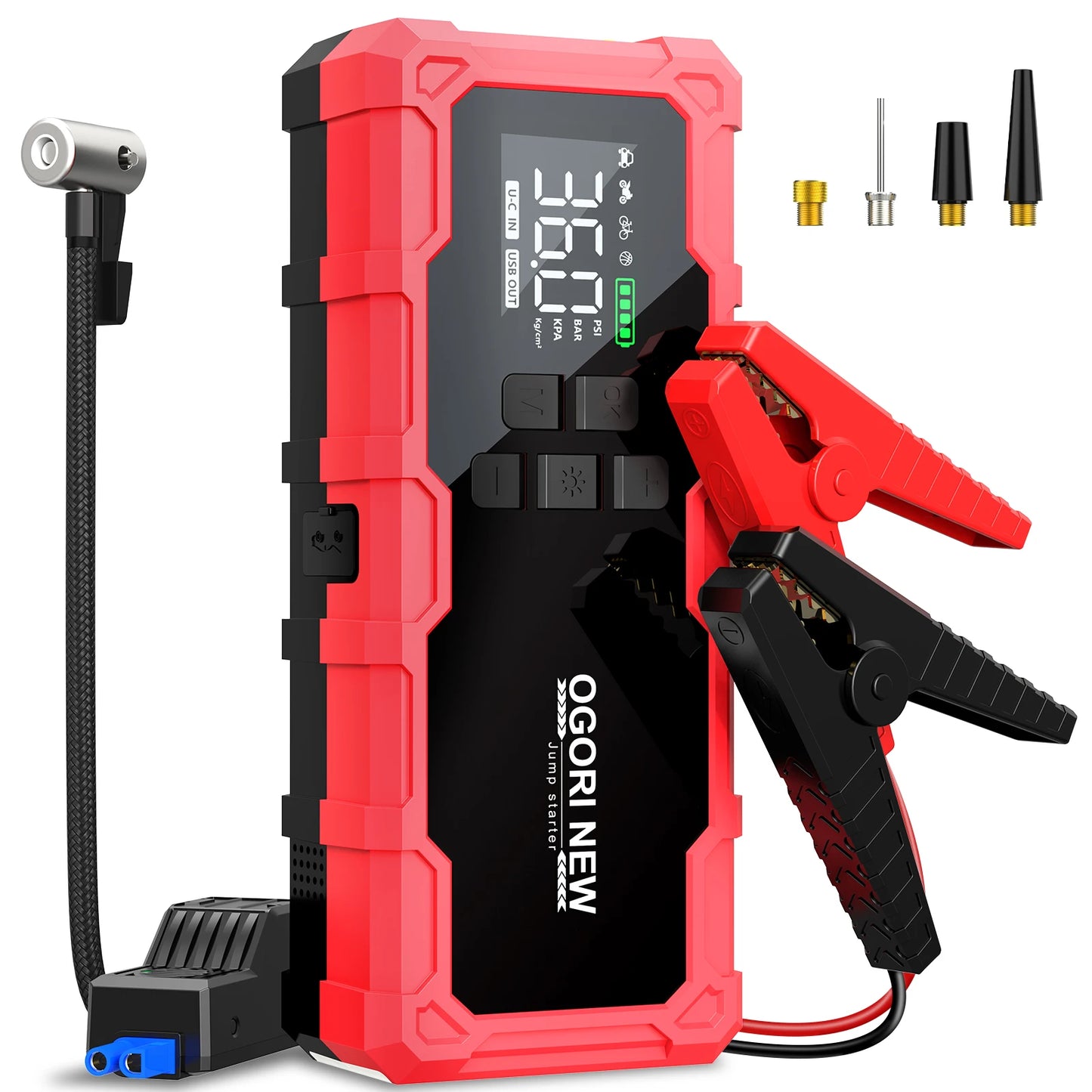 UltraBoost 7000A Car Jump Starter – All‑in‑One Roadside Rescue Tool.