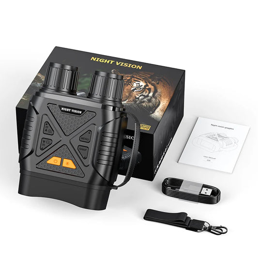 1080P Night Vision Binoculars – 10x Zoom, 800m Infrared.