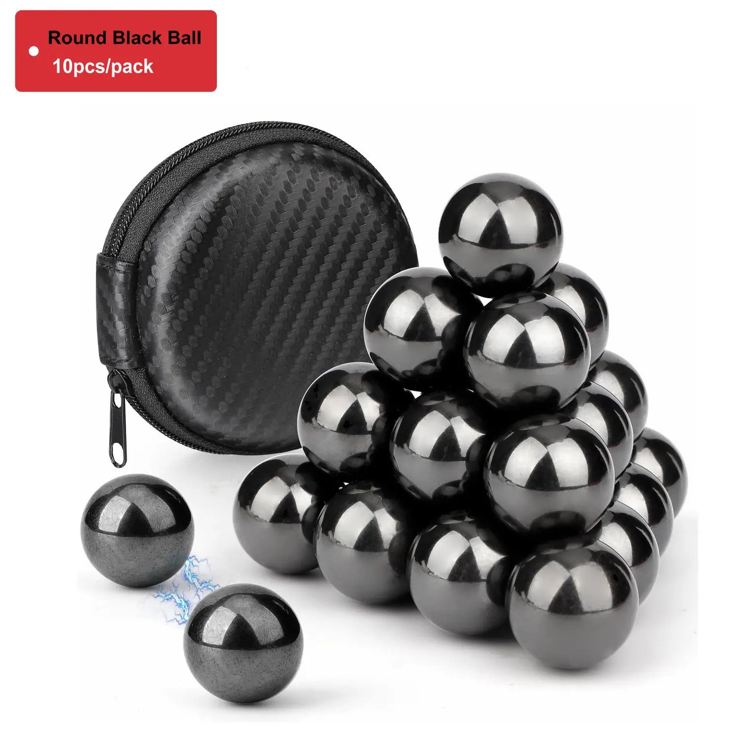 Magnetic Stones & Balls – Chess Game Pieces, Fidget Toy & Desk Accessory – 50% OFF Today