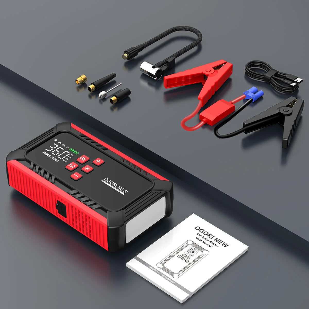 UltraBoost 7000A Car Jump Starter – All‑in‑One Roadside Rescue Tool.