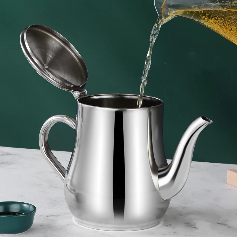 Stainless Steel Oil Filter Pot – Durable, Leak‑Proof Kitchen Storage.