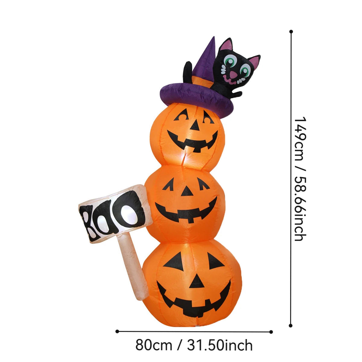 Get Spooky with Our Inflatable Halloween Decorations!  Alien, Ghost Pumpkin, & Funny Skeleton Dachshund for Your Outdoor Party! 
