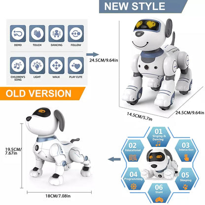 Meet Your Child’s First Smart Pup – The Robot Dog That Sings, Dances & Learns Tricks.