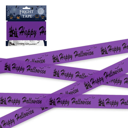 Halloween Danger Zone Warning Tape – 6M Spooky Party Prop for Windows, Walls & Haunted Decor