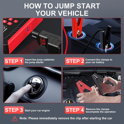 UltraBoost 7000A Car Jump Starter – All‑in‑One Roadside Rescue Tool.