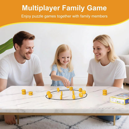 KOLLIDE™ magnetic chess puzzle game family board set
