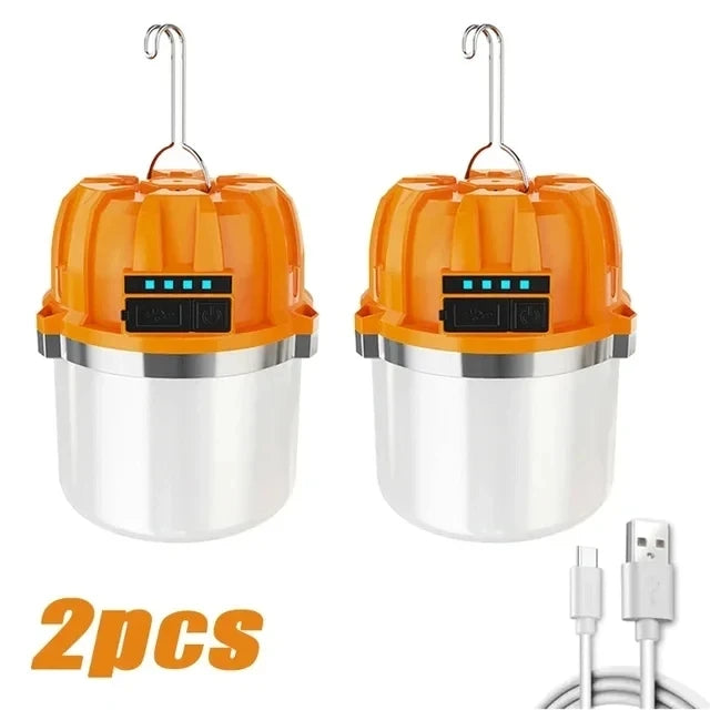 Dimmable LED Lantern - 3 Brightness Modes, Power Bank, 8-48hr Battery Life, Perfect for Outdoor Adventures! Buy One, Get One Free!.