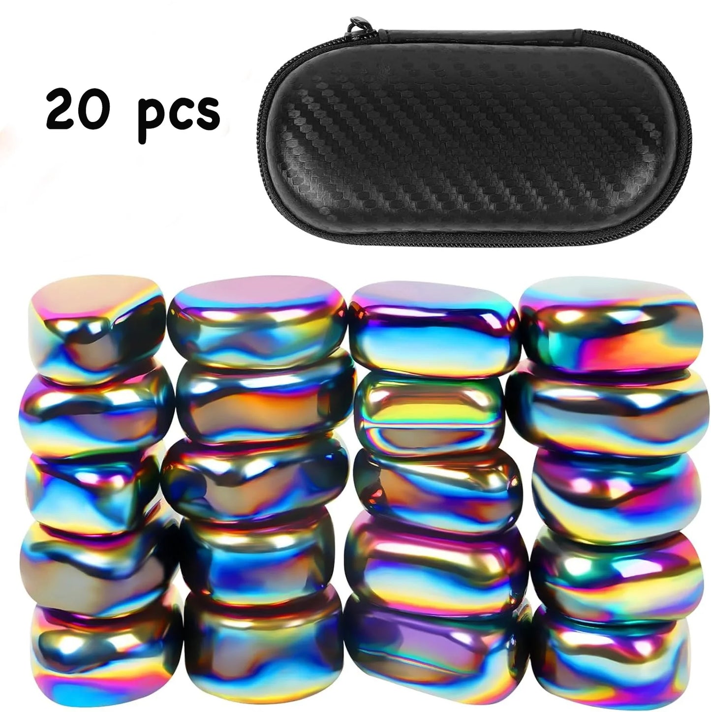 Magnetic Stones & Balls – Chess Game Pieces, Fidget Toy & Desk Accessory – 50% OFF Today