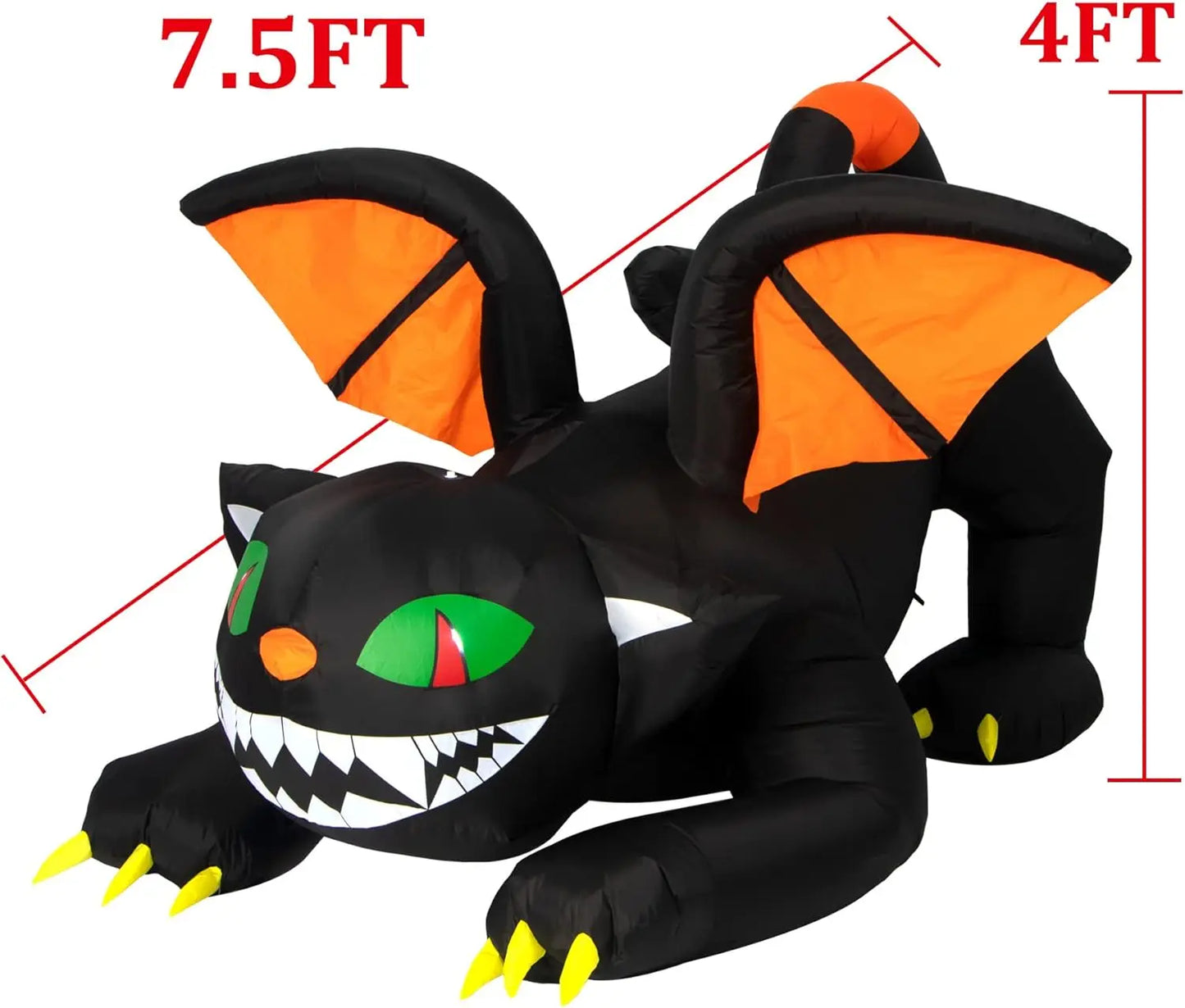  Outdoor Halloween Toys Decoration LED Lighted Inflatable Pumpkin Ghost Skeleton Skull Spider Halloween Party Proops