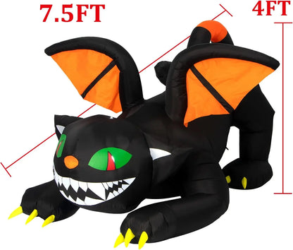  Outdoor Halloween Toys Decoration LED Lighted Inflatable Pumpkin Ghost Skeleton Skull Spider Halloween Party Proops