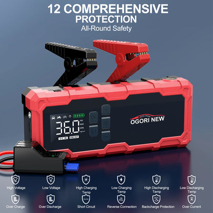 UltraBoost 7000A Car Jump Starter – All‑in‑One Roadside Rescue Tool.