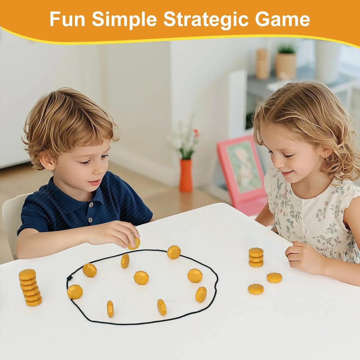 Portable magnetic puzzle game for kids and adults