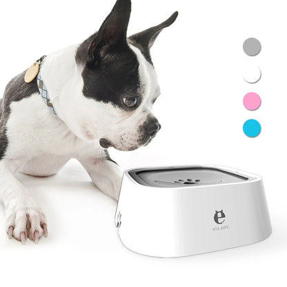 1.5L Spill-Proof Floating Pet Water Bowl – No Mess, Clean Drinking for Cats & Dogs.