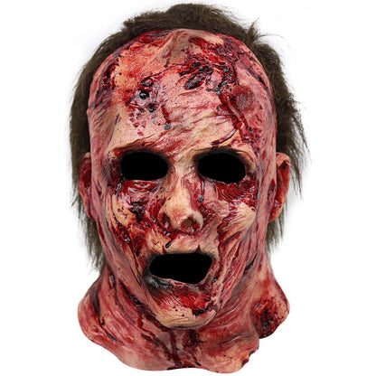 2025 Halloween Silicone Scary Ghoul / Zombie Mask - Funny Headgear for Parties and Events