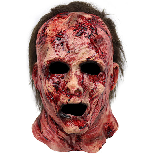 2025 Halloween Silicone Scary Ghoul / Zombie Mask - Funny Headgear for Parties and Events