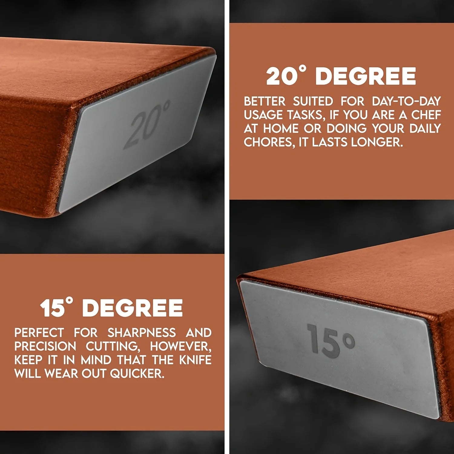 Rolling Knife Sharpener – Diamond-Coated, Magnetic Base & Precision Edge.